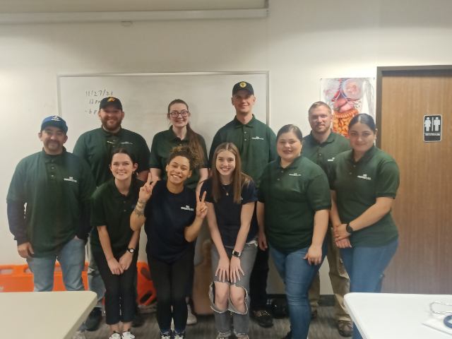 Training at Dallas CPR